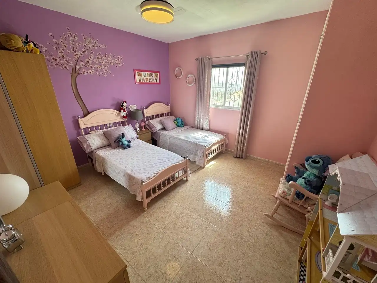 Dormitori de Casa o xalet en venda en Huércal-Overa amb Aire condicionat, Terrassa i Piscina