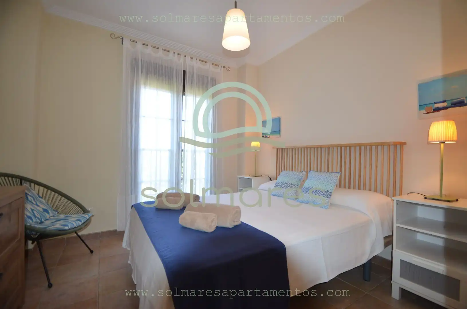 Bedroom of Apartments for sale in Ayamonte  with Air Conditioner, Heating and Terrace