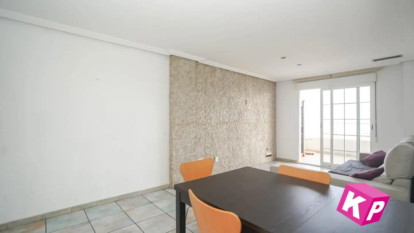 Esszimmer von Wohnung zum Verkauf in Santa Pola mit Klimaanlage, Heizung und Terrasse