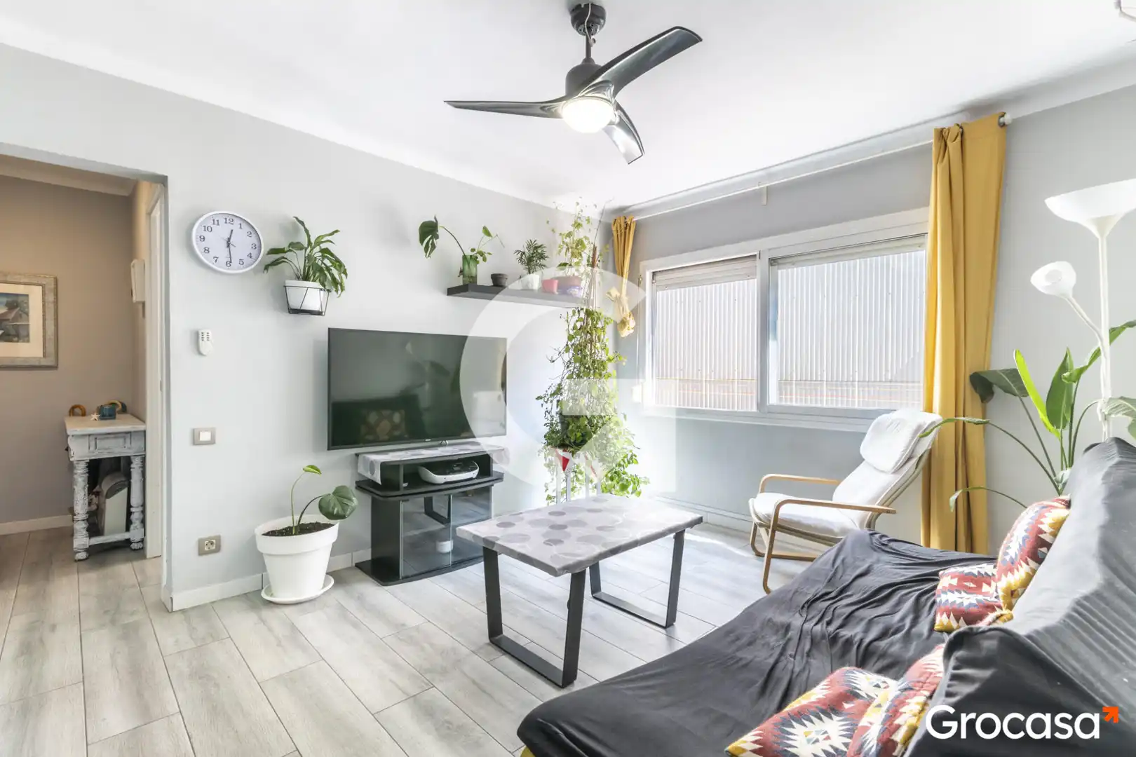 Sala de estar de Piso en venta en Centre  