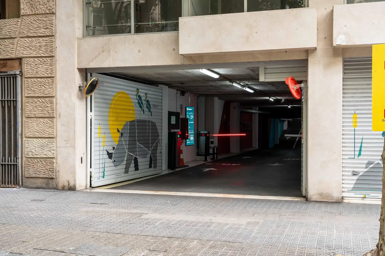 Einzelparkplatz zur Miete in CALLE COMTE BORRELL 28, imagen 2