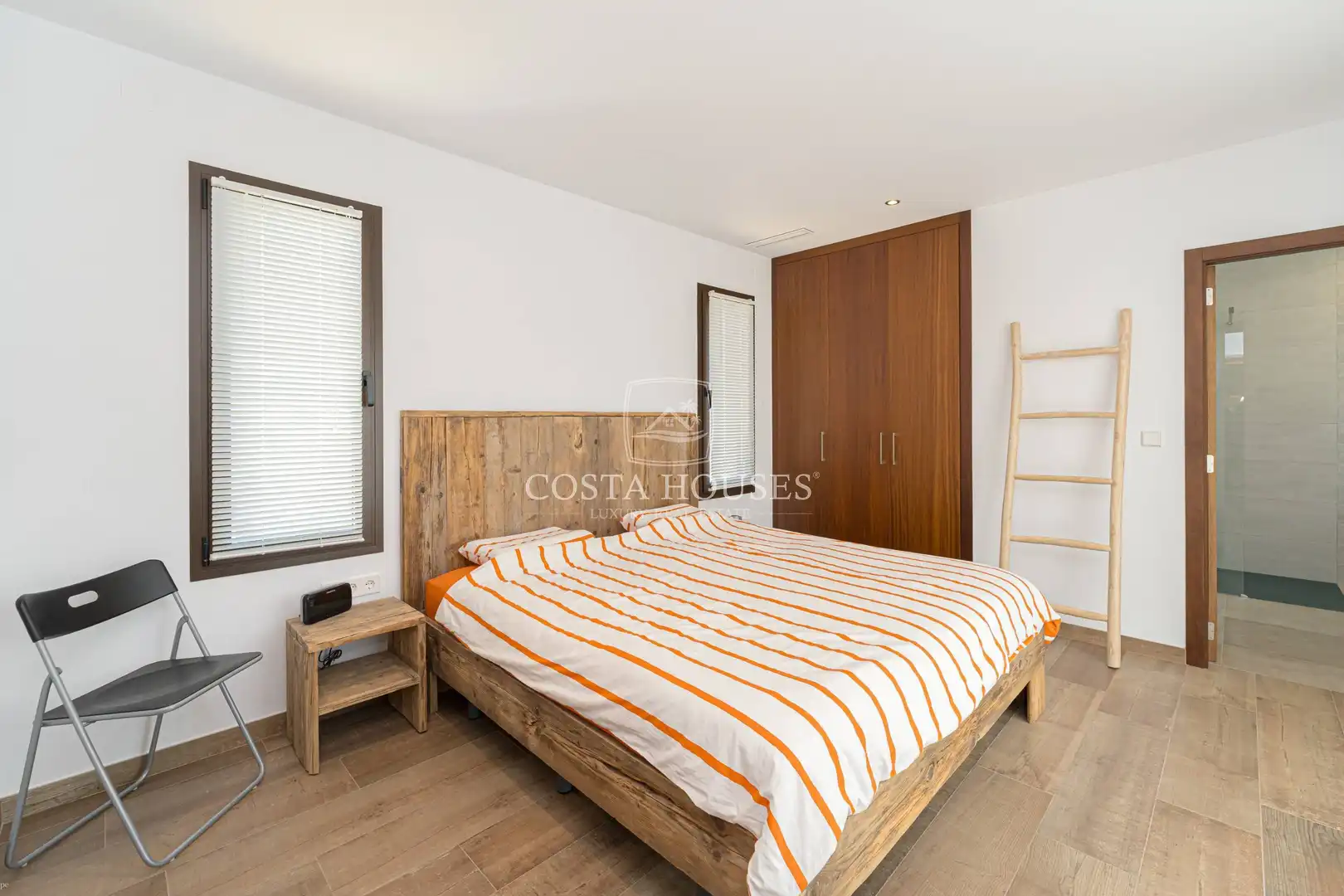 Bedroom of Houses for sale in Jávea / Xàbia  with Air Conditioner, Heating and Private garden