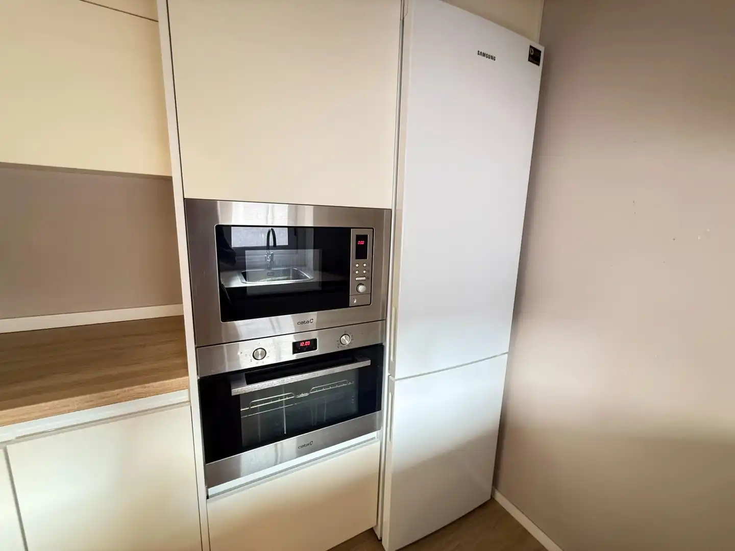 Cuina de Apartament de lloguer en Murcia amb Aire condicionat i Calefacció