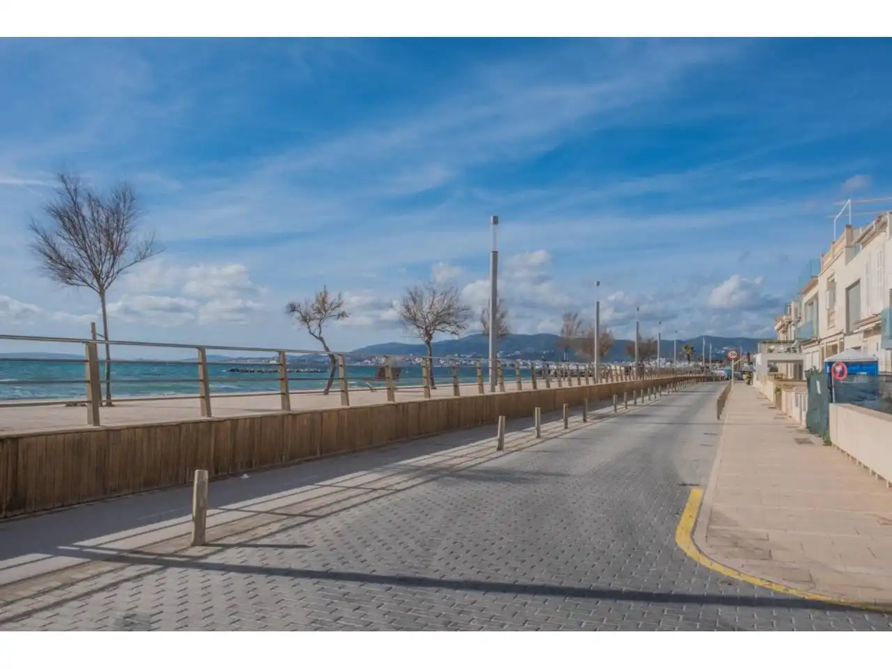 Außenansicht von Wohnung zum Verkauf in  Palma de Mallorca mit Klimaanlage, Terrasse und Möbliert