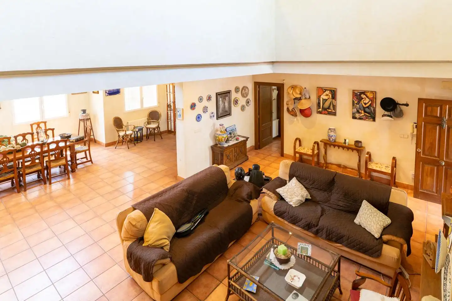 Sala d'estar de Casa o xalet en venda en Elche / Elx amb Calefacció, Terrassa i Traster
