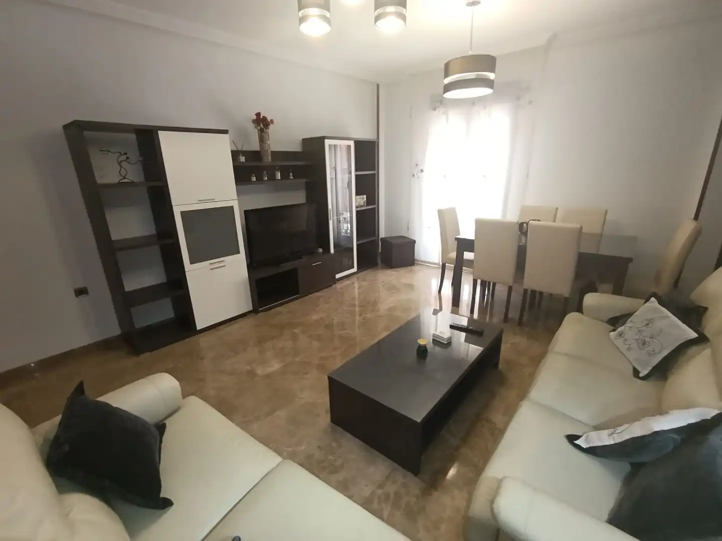 Living room of Flat for rent in Linares  with Air Conditioner, Heating and Storage room
