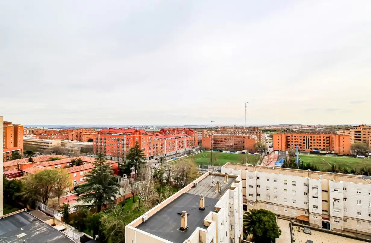 Exterior view of Flat for sale in Madrid  with Air Conditioner, Heating and Terrace