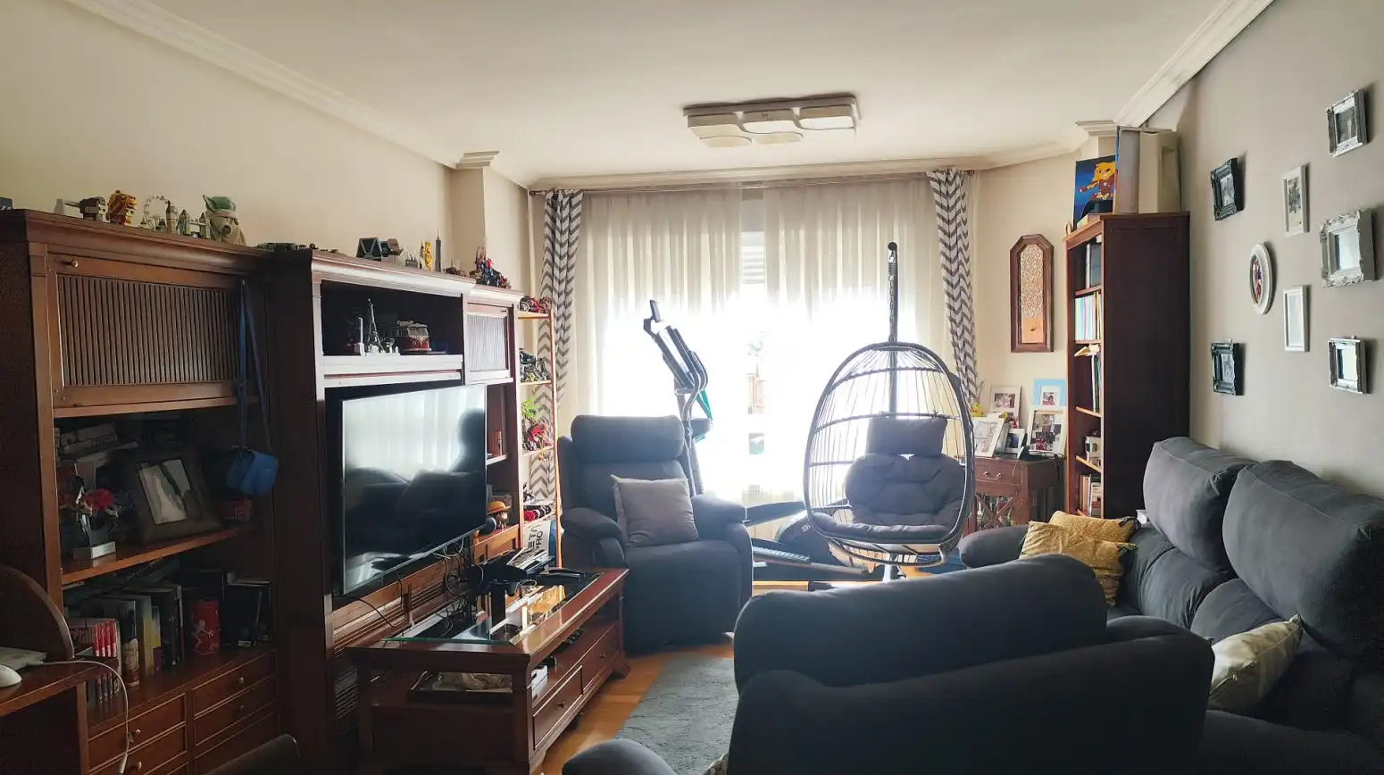 Sala de estar de Ático en venta en Murillo de Río Leza con Aire acondicionado, Calefacción y Parquet