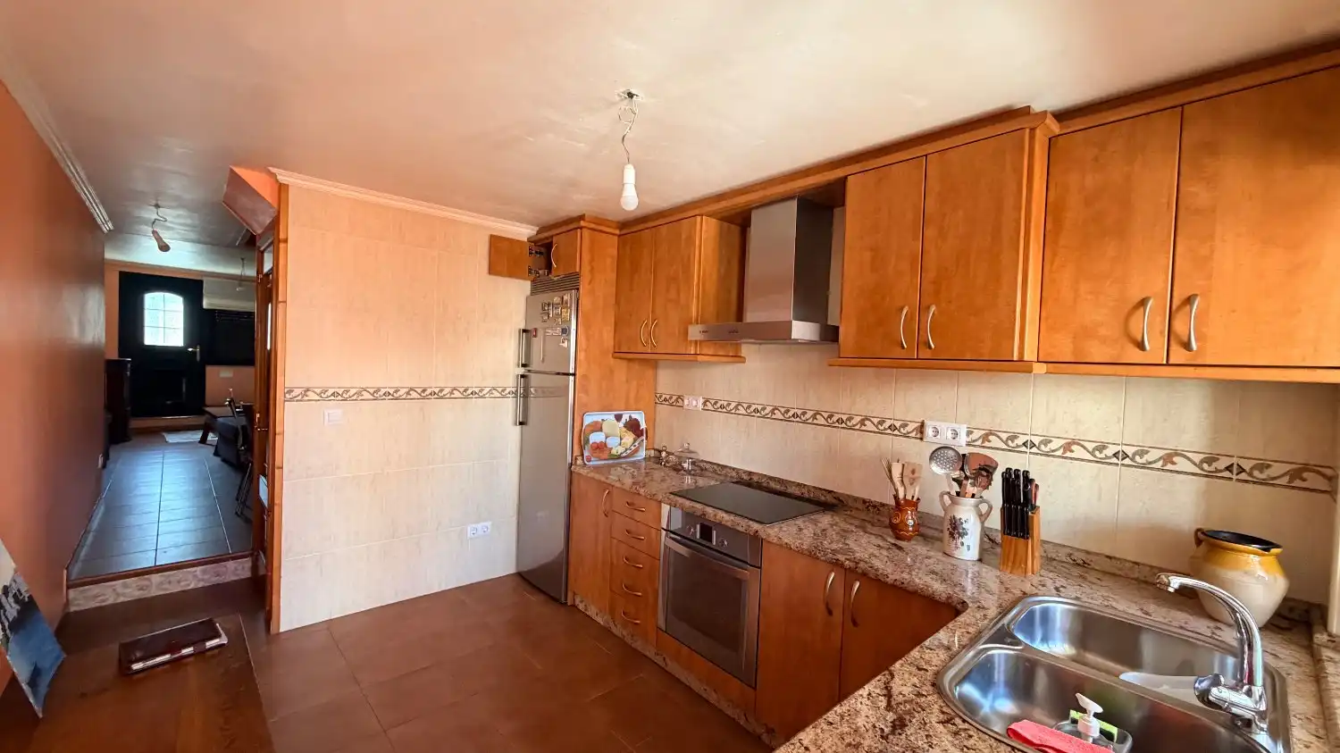 Cocina de Casa adosada en venta en Ares con Terraza