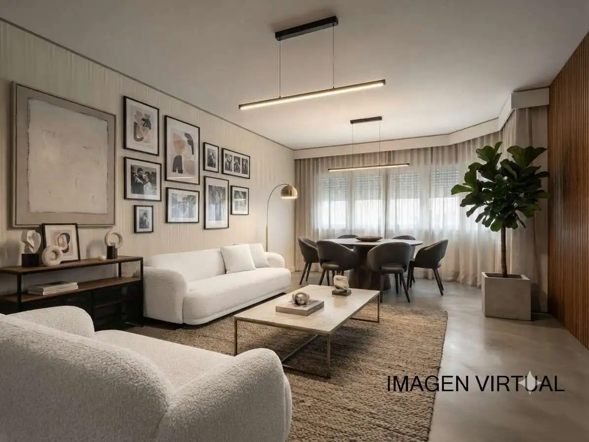 Living room of Flat for sale in Valencia  with Air Conditioner, Heating and Balcony