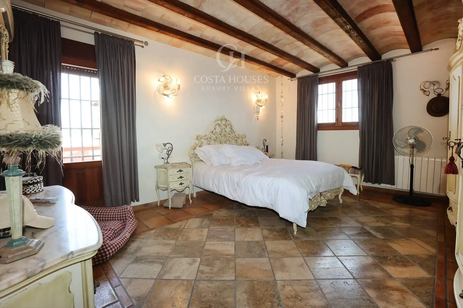 Dormitori de Casa o xalet en venda en Benissa amb Aire condicionat, Jardí privat i Terrassa