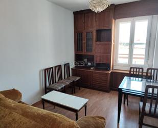 Living room of Flat for sale in León Capital   with Parquet flooring, Terrace and Furnished