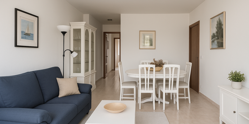 Living room of Flat for sale in Nerja  with Air Conditioner and Balcony