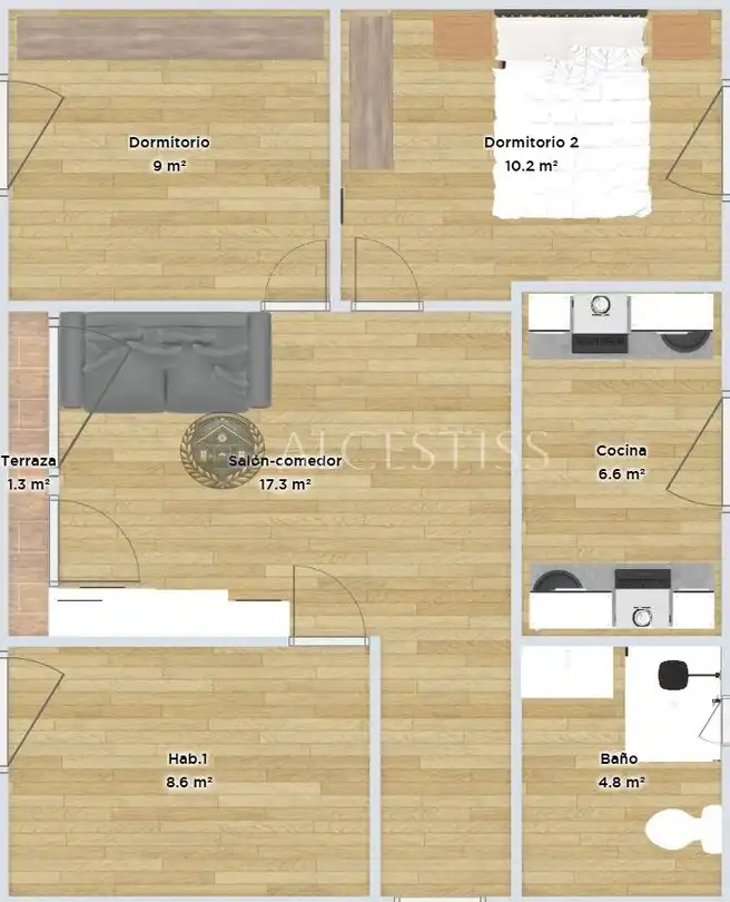 Wohnung zum Verkauf in Simancas
