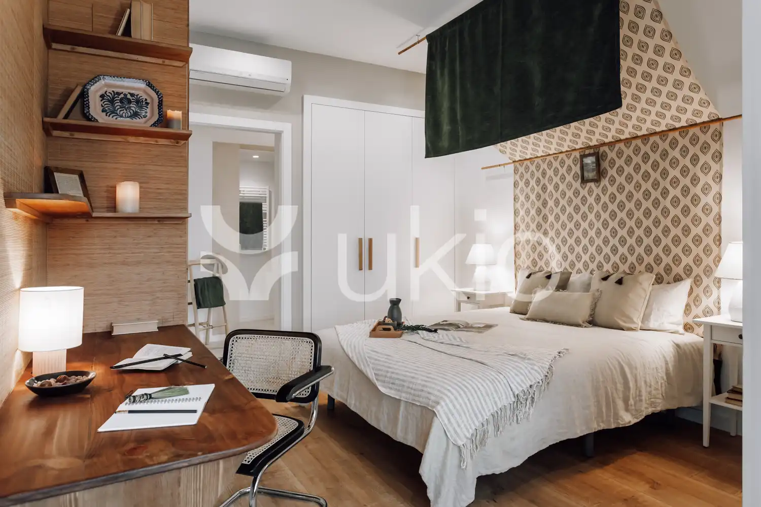 Bedroom of Apartments for rent in Barcelona  with Heating, Furnished and Oven