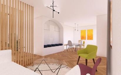 Sala d'estar de Casa o xalet en venda en El Burgo amb Terrassa