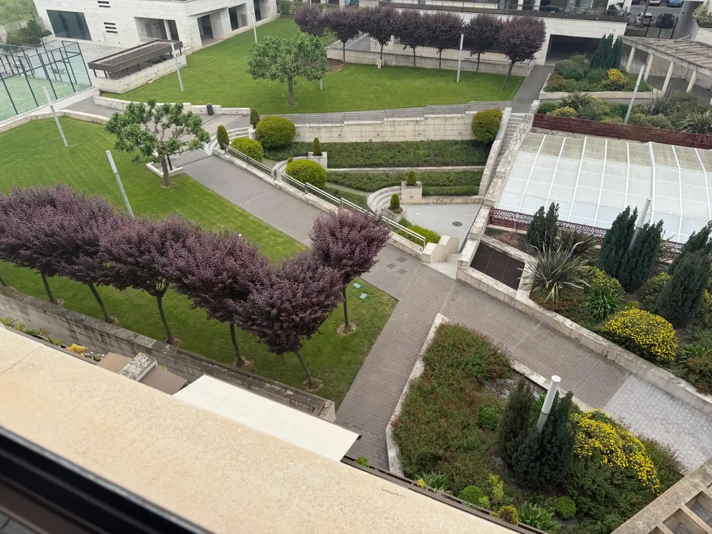 Vista exterior de Piso en venta en  Logroño con Calefacción, Parquet y Terraza