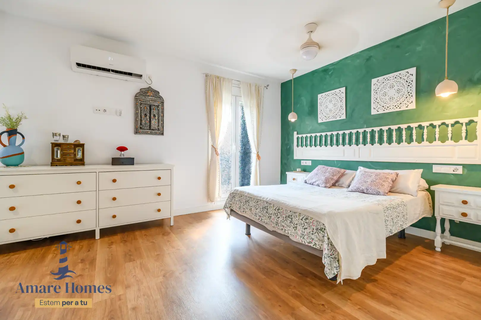 Bedroom of Detached homes for sale in Gavà  with Air Conditioner, Parquet flooring and Terrace