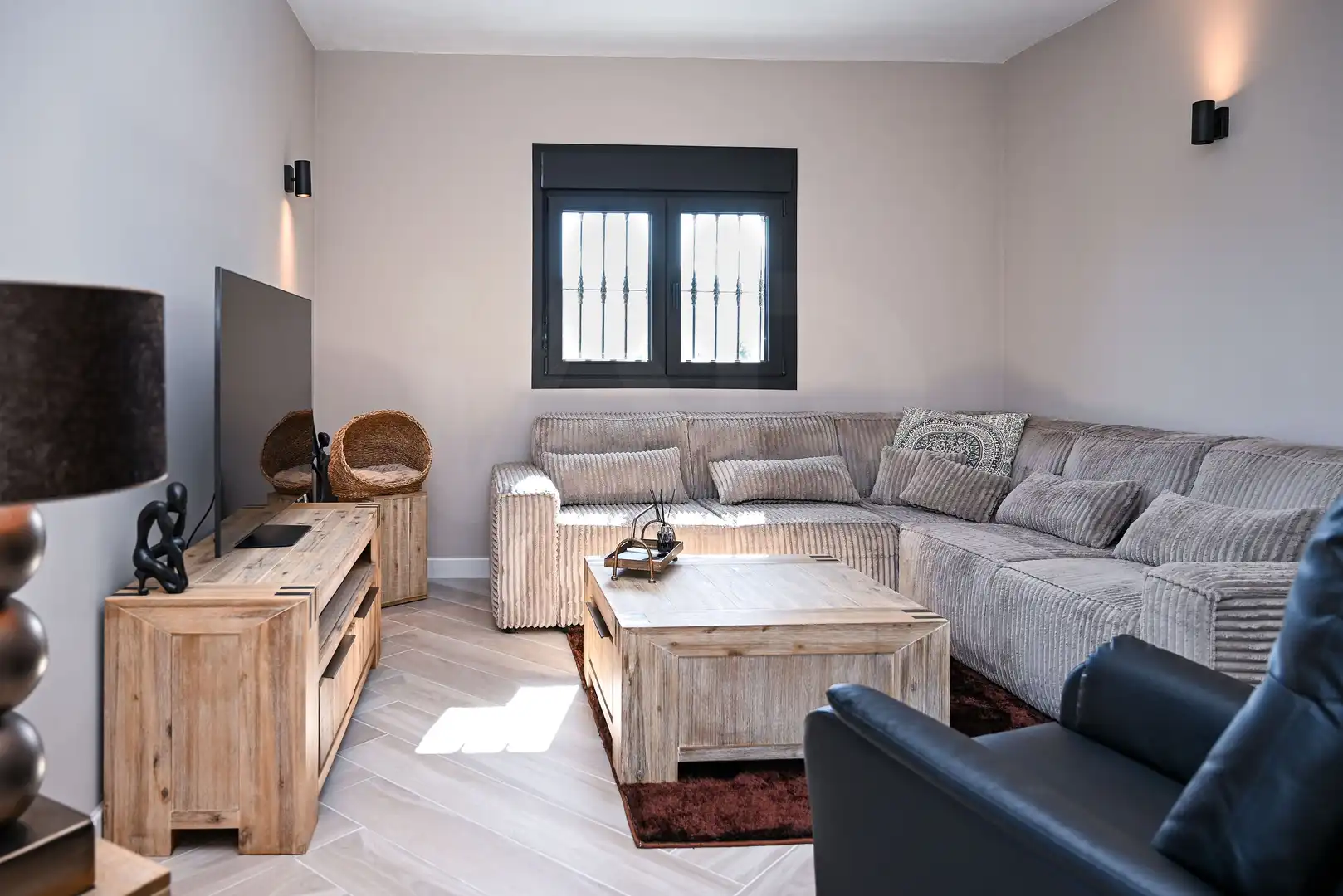 Sala d'estar de Casa o xalet en venda en Alhaurín de la Torre amb Aire condicionat, Calefacció i Terrassa