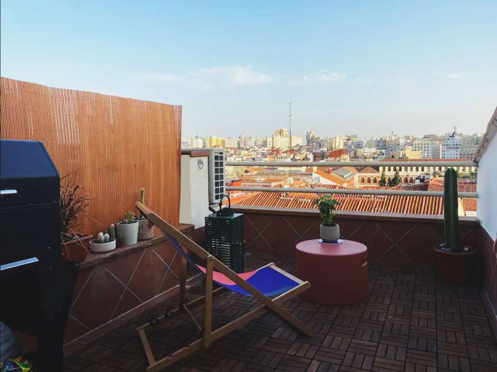 Terrassa de Apartament per a compartir en  Madrid Capital amb Aire condicionat, Calefacció i Terrassa