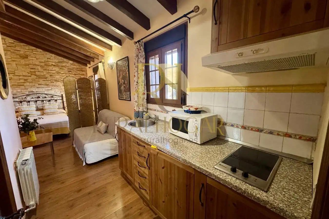 Cocina de Casa o chalet en venta en Peralejos de las Truchas con Calefacción, Jardín privado y Parquet