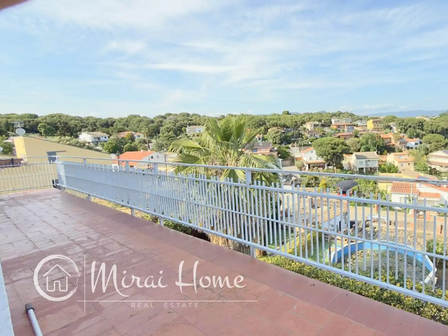Terrassa de Casa o xalet en venda en Santa Eulàlia de Ronçana amb Calefacció, Jardí privat i Parquet