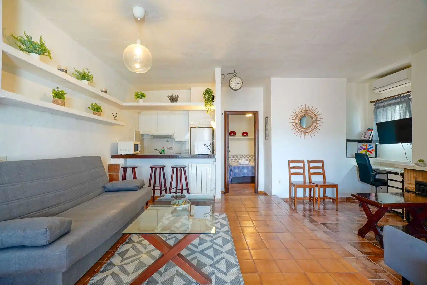 Sala d'estar de Apartament en venda en Moraira