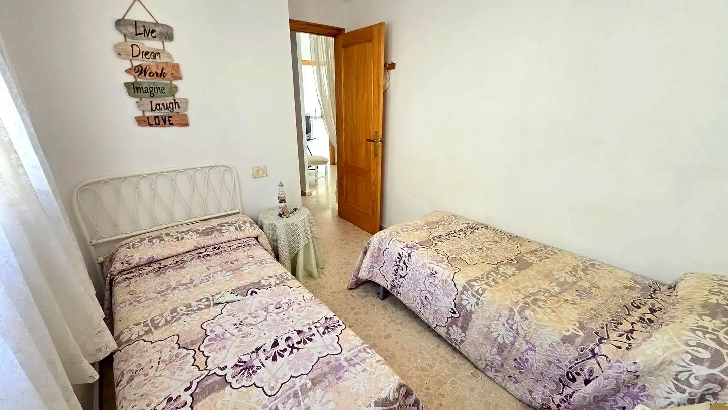 Bedroom of Apartments for rent in Gandia  with Terrace, Furnished and Community pool