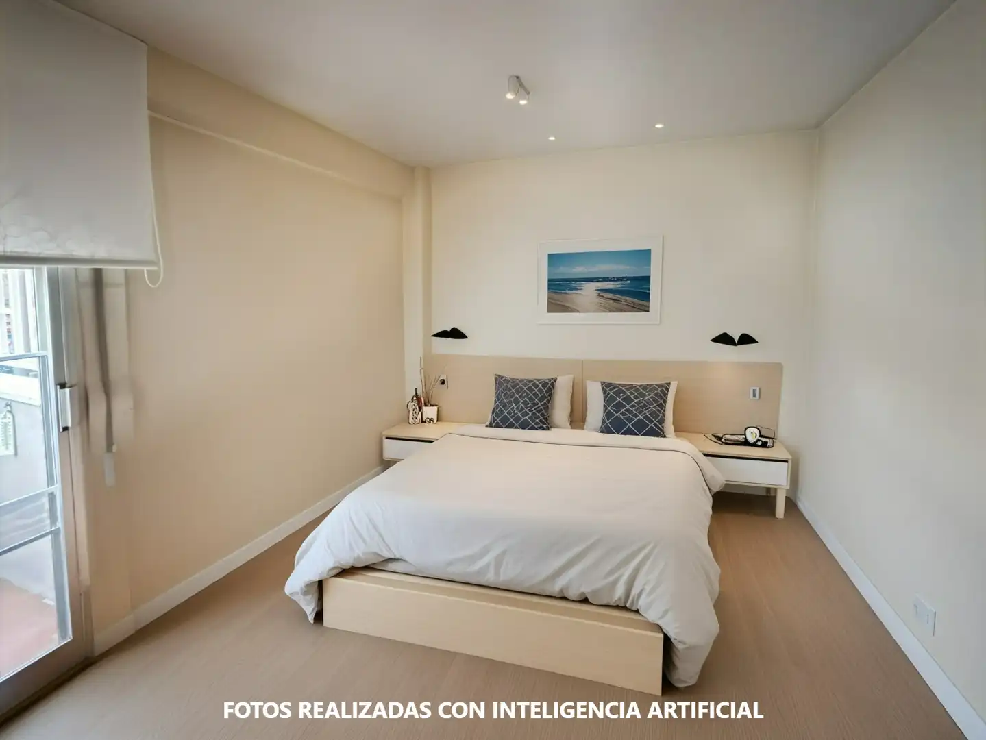 Schlafzimmer von Wohnung zum Verkauf in  Madrid Capital mit Heizung, Parkett und Balkon