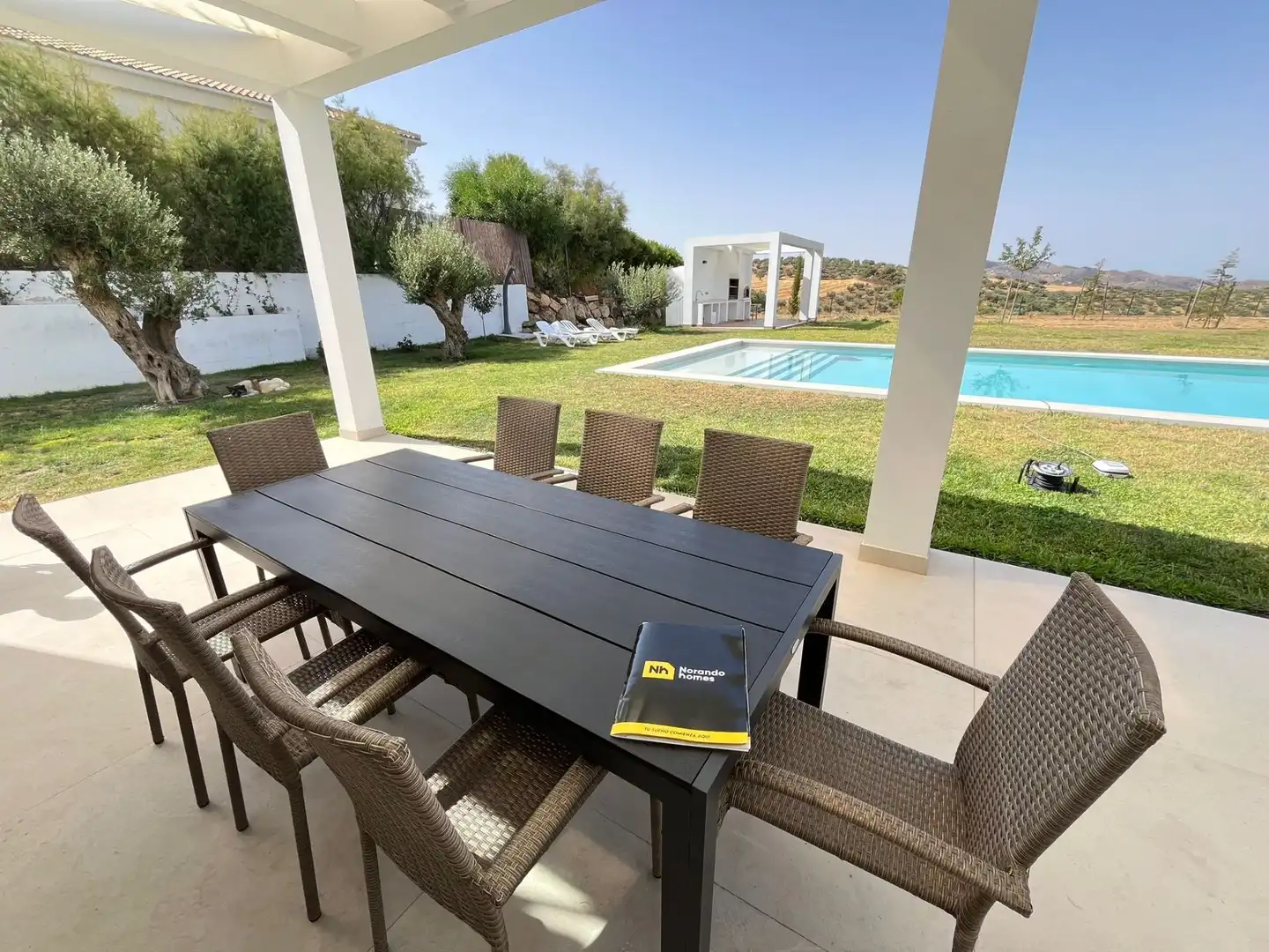 Terraza de Casa o chalet en venta en Colmenar con Aire acondicionado, Jardín privado y Terraza
