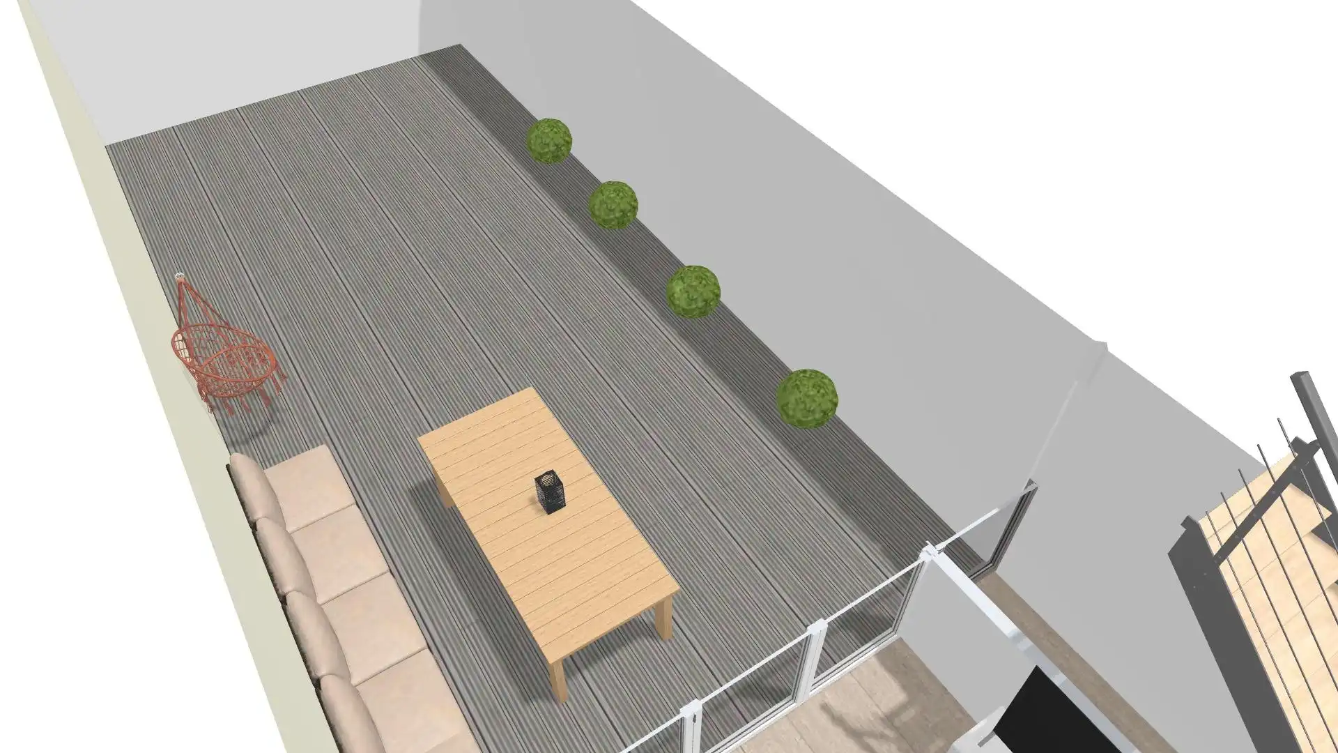 Terraza de Casa o chalet en venta en Moncada