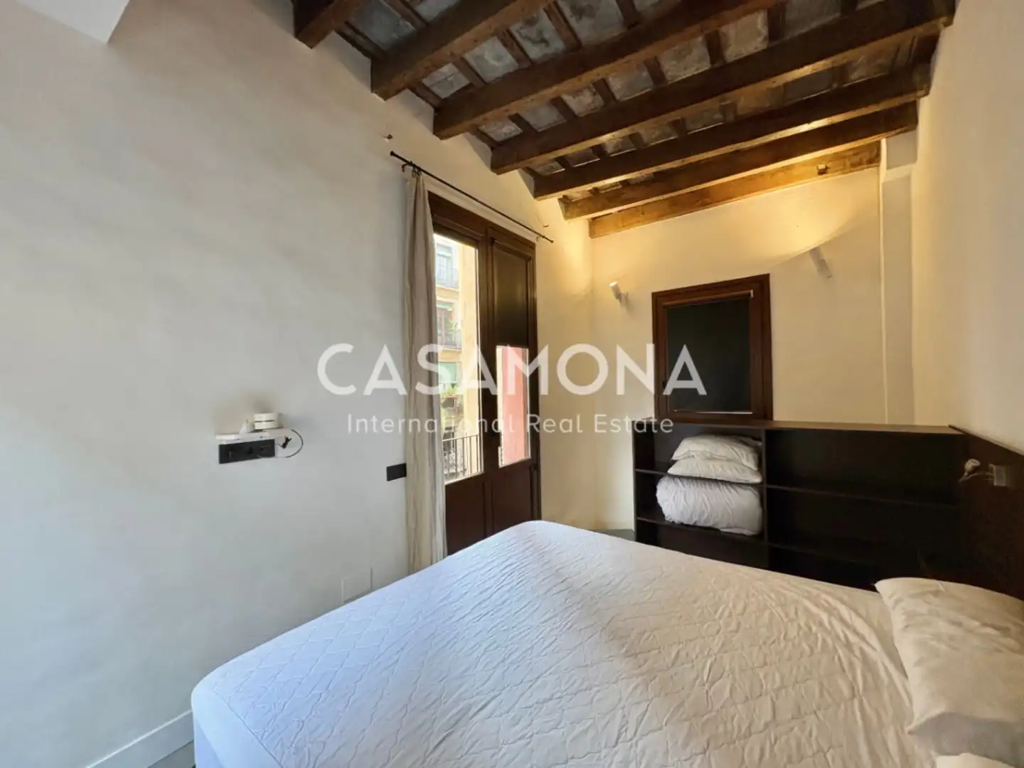 Schlafzimmer von Maisonette zur Miete in Barcelona mit Klimaanlage, Heizung und Abstellraum