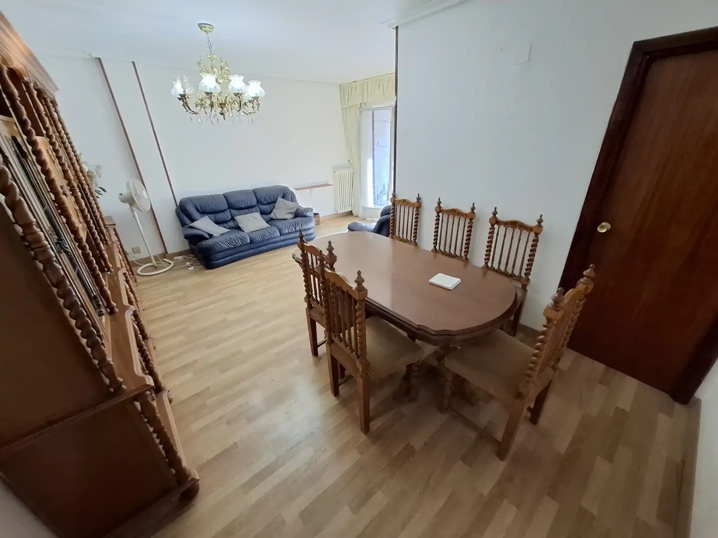 Dining room of Flat for sale in  Logroño  with Heating, Parquet flooring and Terrace