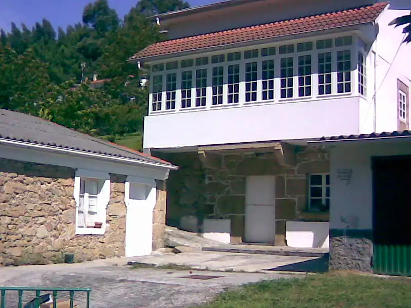 Exterior view of Houses for sale in Ferrol  with Heating, Private garden and Parquet flooring