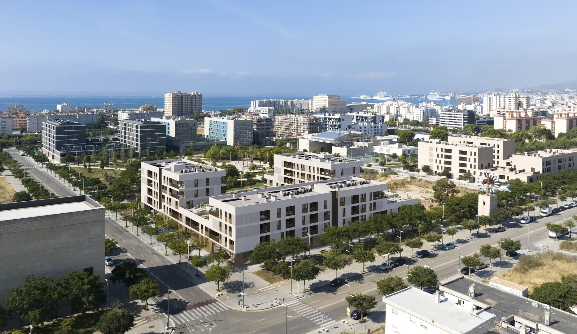 Vista exterior de Piso en venta en  Palma de Mallorca con Aire acondicionado, Calefacción y Parquet