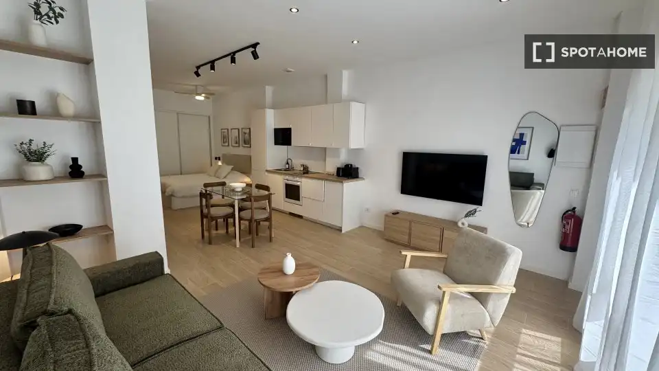 Sala de estar de Piso de alquiler en Ciudad Lineal