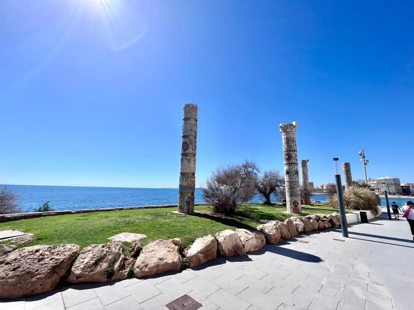 Außenansicht von Wohnung zum Verkauf in Torrevieja mit Klimaanlage, Heizung und Terrasse