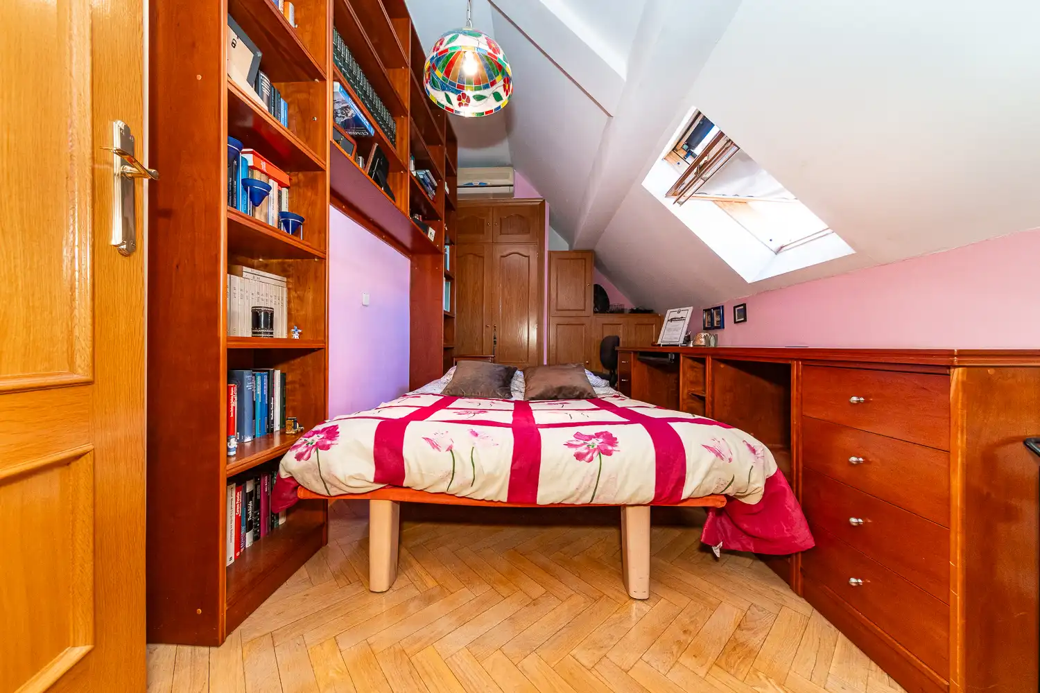 Bedroom of Attic for sale in Madrid  with Air Conditioner, Heating and Terrace