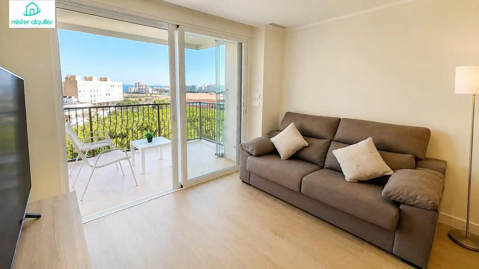 Living room of Apartments for rent in El Campello  with Air Conditioner, Heating and Terrace