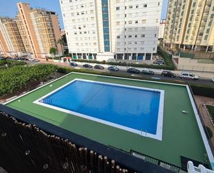Piscina de Apartament de lloguer en La Pobla de Farnals amb Jardí privat, Terrassa i Balcó
