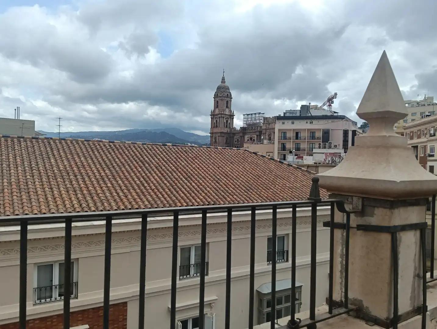 Terrasse von Büro zum Verkauf in Málaga mit Balkon und Alarm