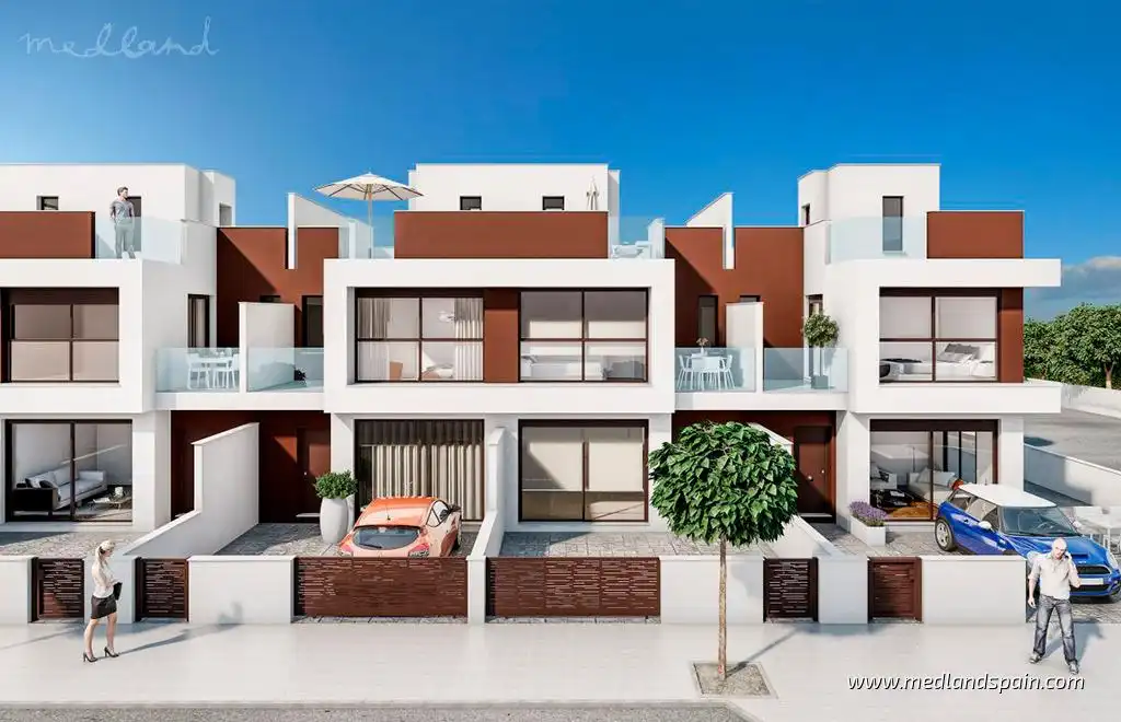 Maison mitoyenne avec piscine à vendre à El Mojón, imagen 5