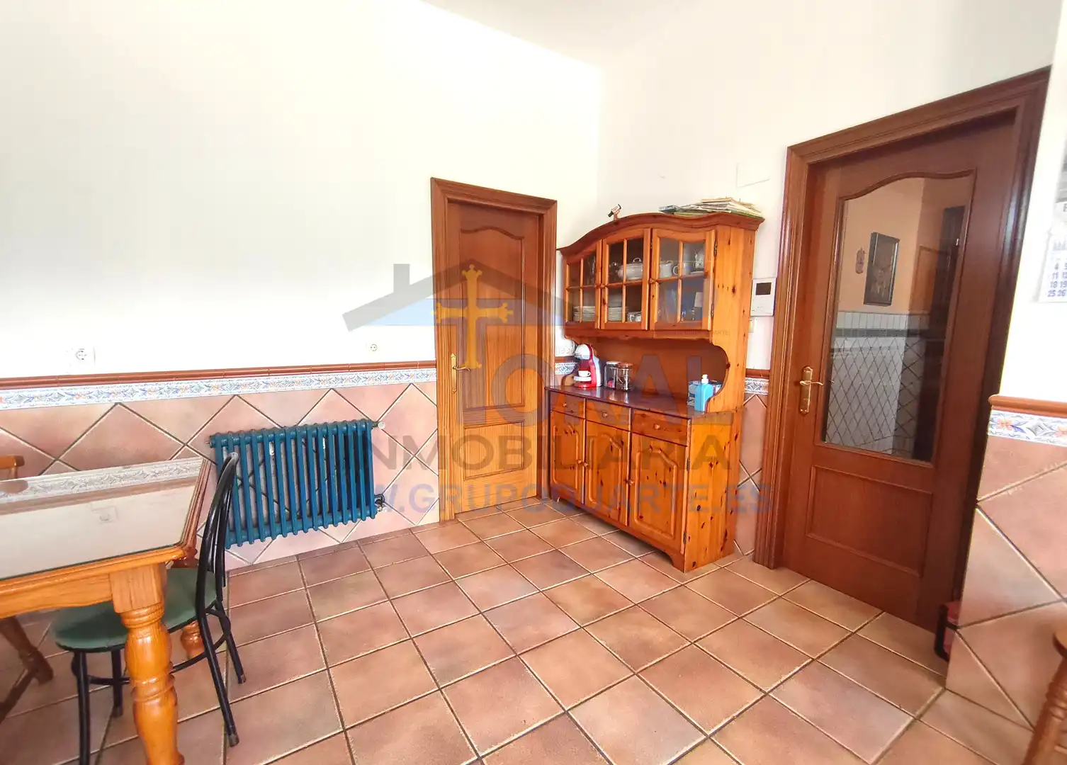 Cuina de Casa o xalet en venda en Siero amb Calefacció, Jardí privat i Parquet
