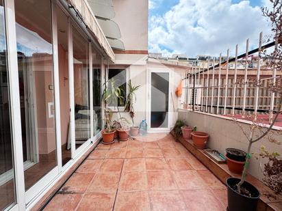 Balcony of Flat for sale in  Barcelona Capital  with Air Conditioner and Terrace