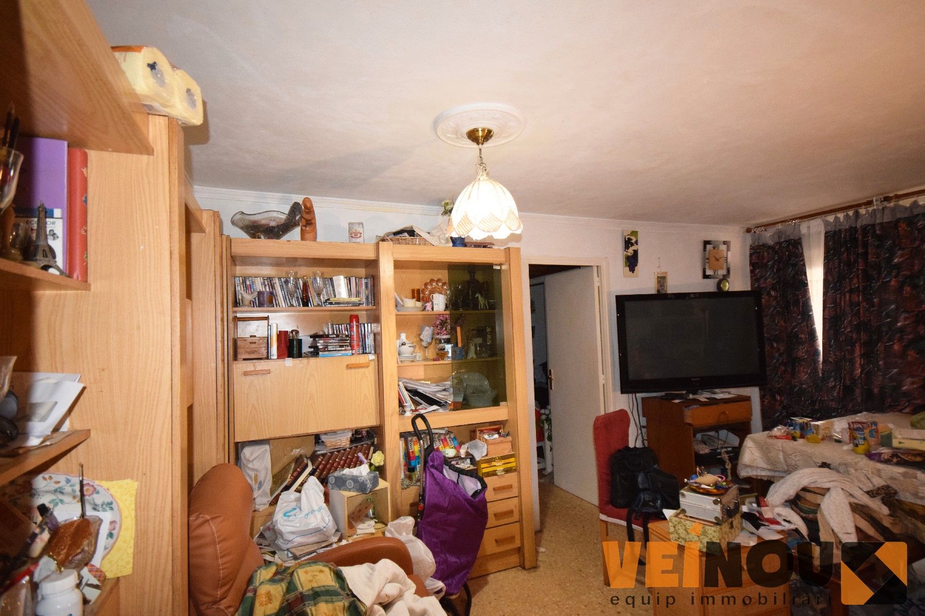 Living room of Flat for sale in  Barcelona Capital