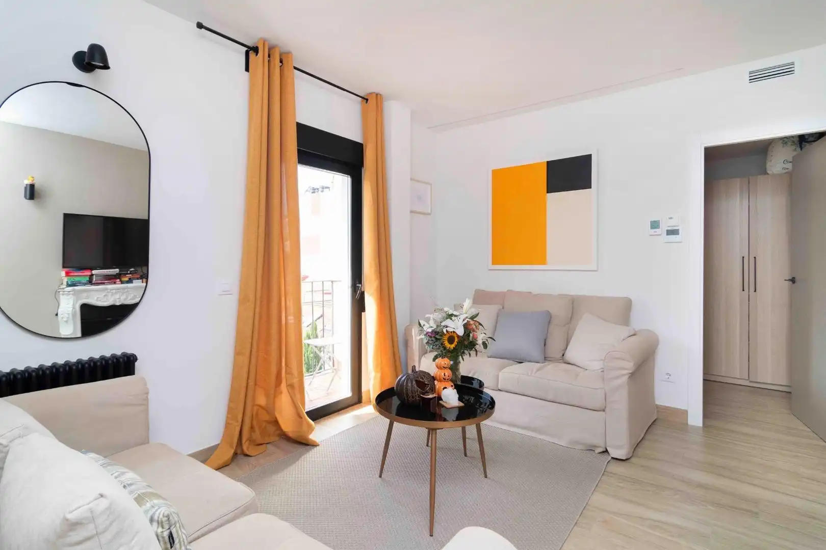 Sala de estar de Piso en venta en Madrid con Aire acondicionado, Calefacción y Terraza