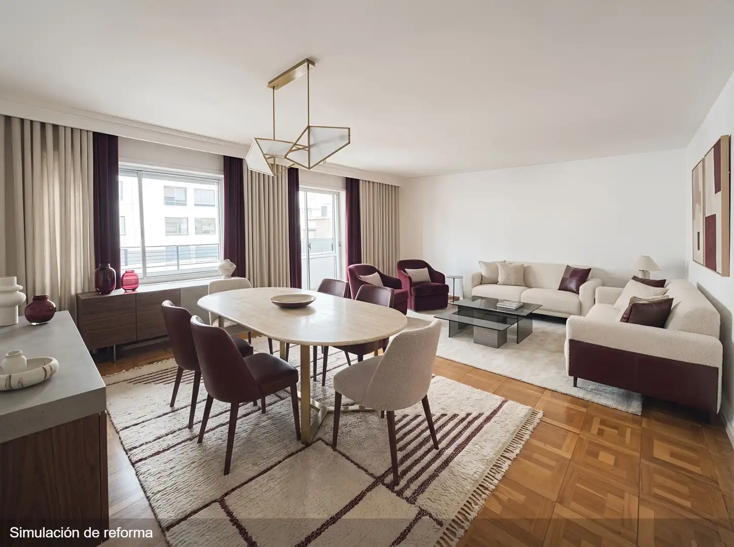 Living room of Flat for sale in Zaragoza  with Heating and Terrace