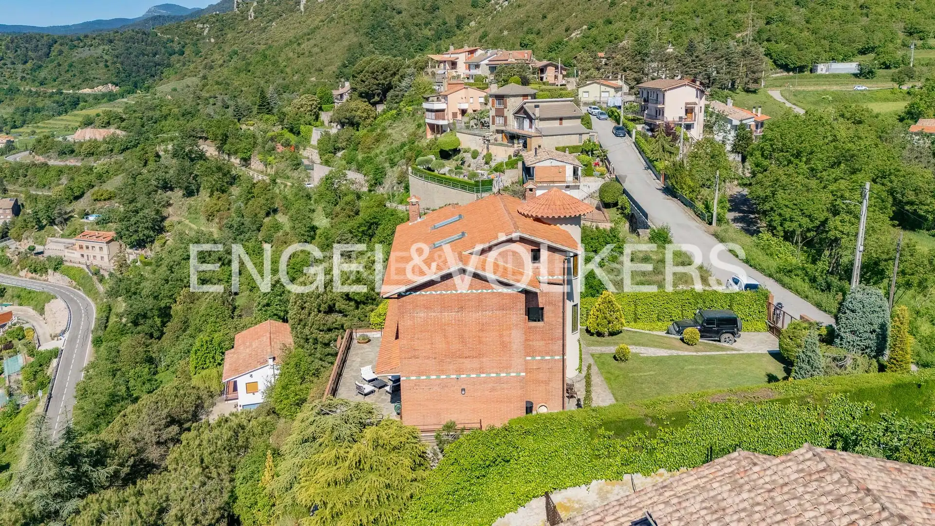 Vista exterior de Casa o chalet en venta en Berga con Calefacción, Jardín privado y Terraza