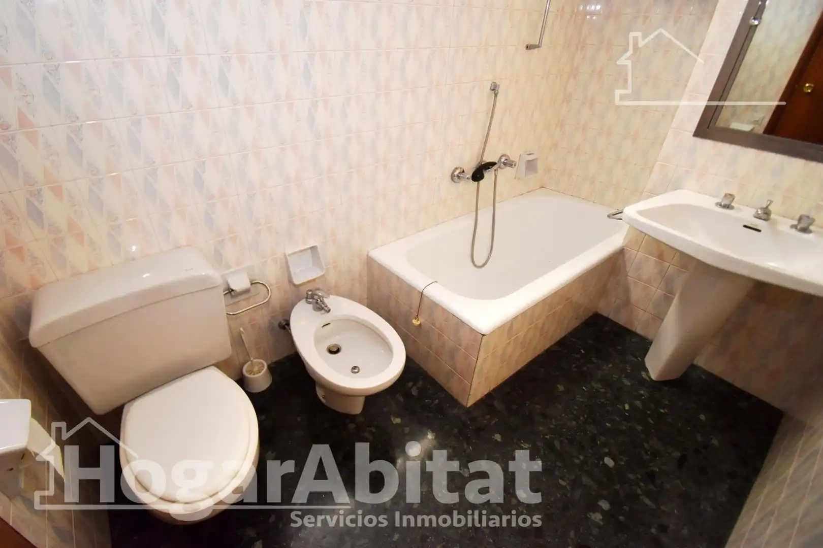 Badezimmer von Wohnung zum Verkauf in Vila-real mit Terrasse, Möbliert und Balkon