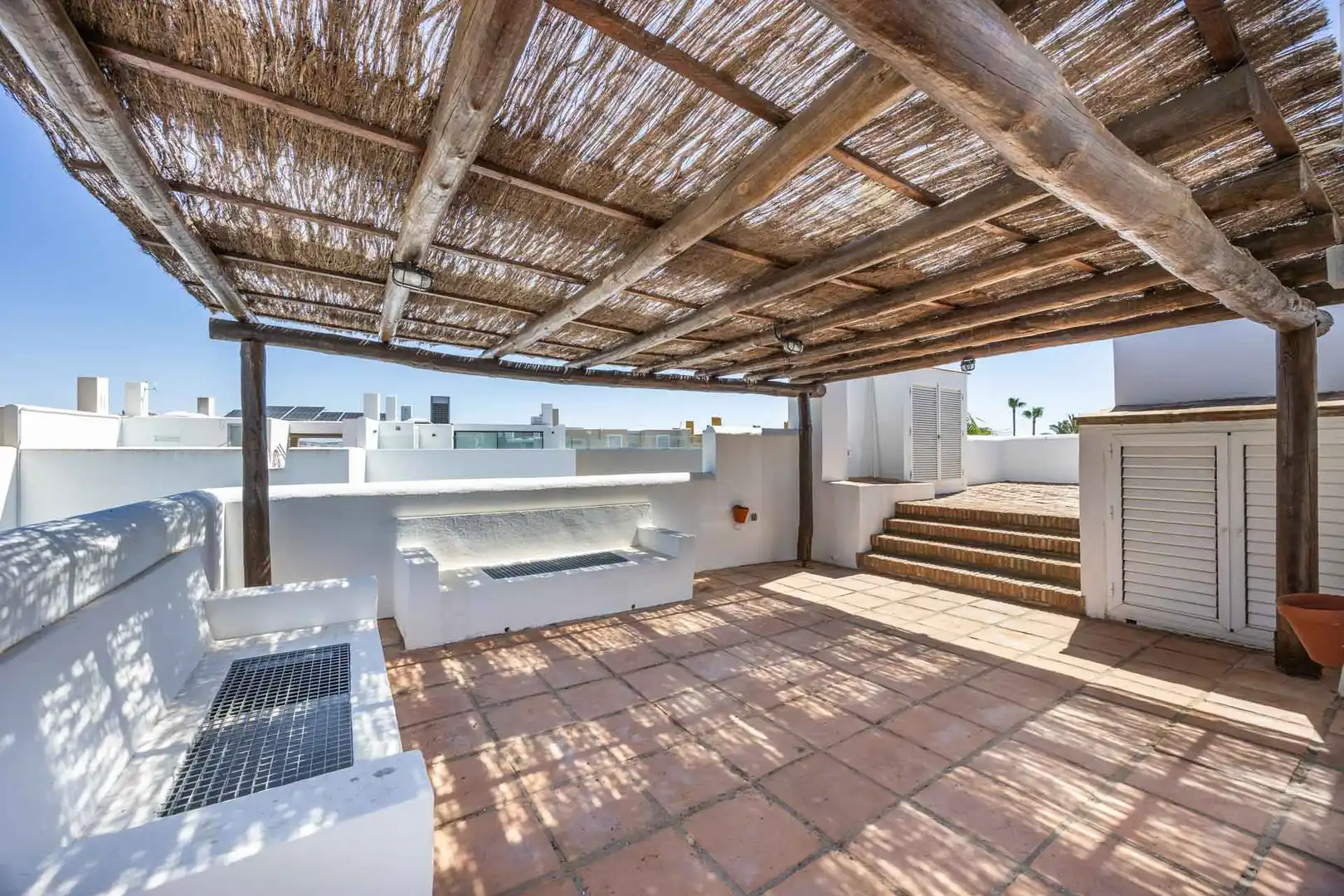 Terrace of Detached homes for sale in Sotogrande  with Air Conditioner, Private garden and Terrace